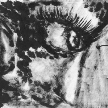Artes digitais intitulada "Detal face" por Grzywacz, Obras de arte originais
