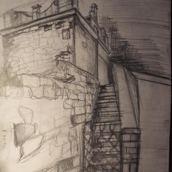 Rysunek zatytułowany „Stair 2” autorstwa Grzywacz, Oryginalna praca