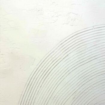 Картина под названием "Rainbow" - Ханна Мара, Подлинное произведение искусства, Пастель Установлен на Деревянная рама для но…