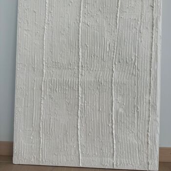 Peinture intitulée "Elegance" par Khanna Mara, Œuvre d'art originale, Plâtre Monté sur Châssis en bois