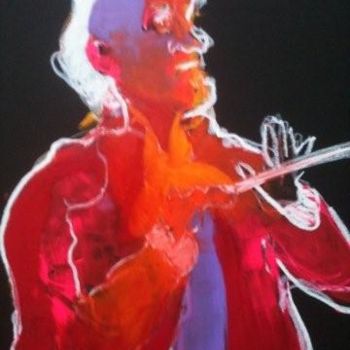 Painting titled "maestro toscanini" by Hanna Rees, Original Artwork