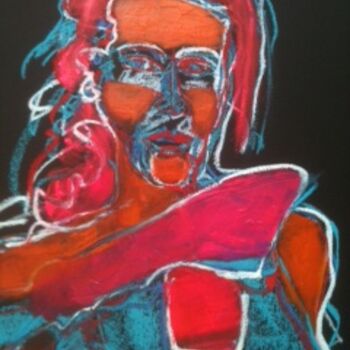 Картина под названием "joyce didonato hero…" - Hanna Rees, Подлинное произведение искусства