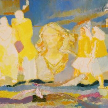 Pittura intitolato "Journée des femmes" da Hanna Rees, Opera d'arte originale