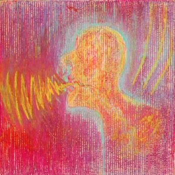 "l'energie du souffle" başlıklı Tablo Hanna Rees tarafından, Orijinal sanat