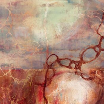 Картина под названием "inhalation" - Hanneke Van Beek, Подлинное произведение искусства, Масло