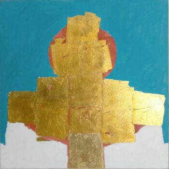 Peinture intitulée "Aureus" par Hannes Hofstetter, Œuvre d'art originale, Huile