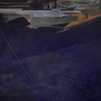 Peinture intitulée "Atlantis 1988" par Hannes Hofstetter, Œuvre d'art originale