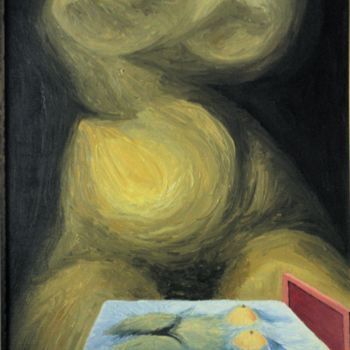 Painting titled "Sexus" by Petra Sobotta, Original Artwork, Oil