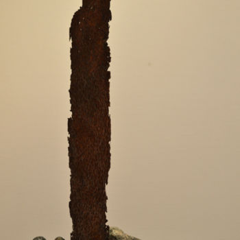 Sculpture intitulée "ça passe" par Betty Hanns, Œuvre d'art originale, Papier mâché