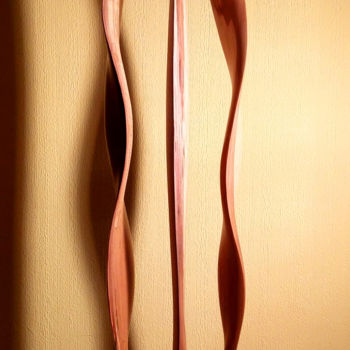 Sculpture titled "in flow" by Flos, Original Artwork, Wood