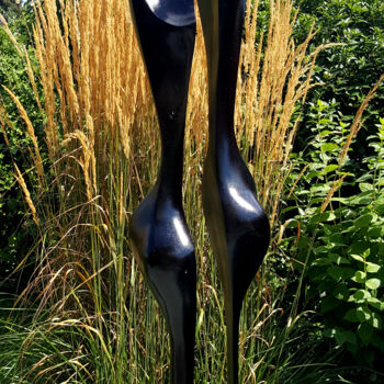 Sculpture titled "'Paar'" by Flos, Original Artwork, Wood