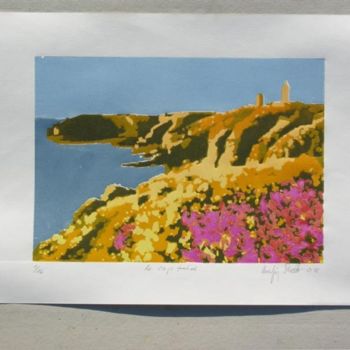 Painting titled "cap frehel" by Hansjorg Stubler, Original Artwork