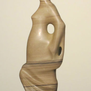 雕塑 标题为“Elegance” 由Bozena Happach, 原创艺术品, 石