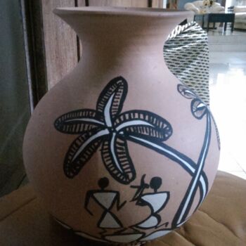 Artisanat intitulée "Vases - céramiques" par Happy Home Atelier, Œuvre d'art originale