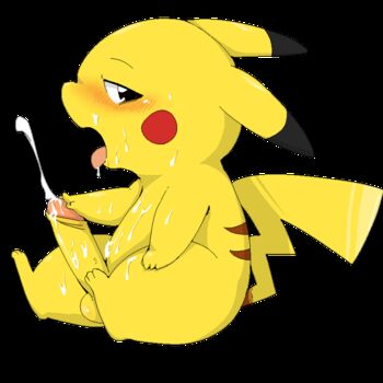 horny pikachu fapping