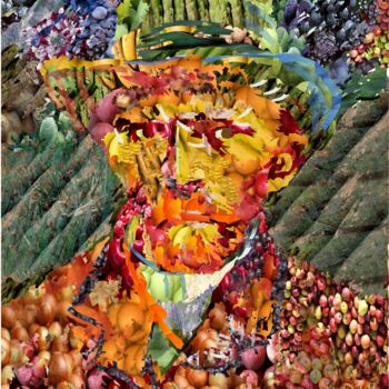 Arte digitale intitolato "Van Gogh Replica mi…" da Harald Ody, Opera d'arte originale, Pittura digitale