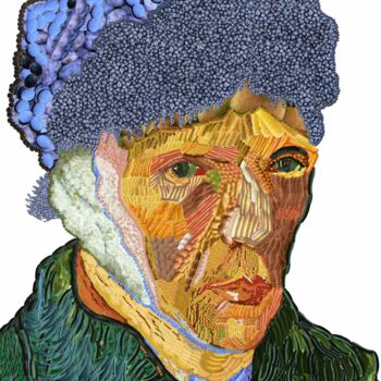 Цифровое искусство под названием "Van Gogh Replica. M…" - Harald Ody, Подлинное произведение искусства, Цифровая живопись