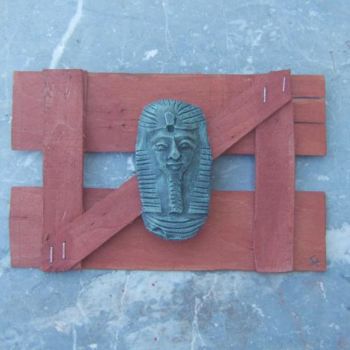 Sculpture intitulée "Egypte" par S Eymond Laritaz, Œuvre d'art originale