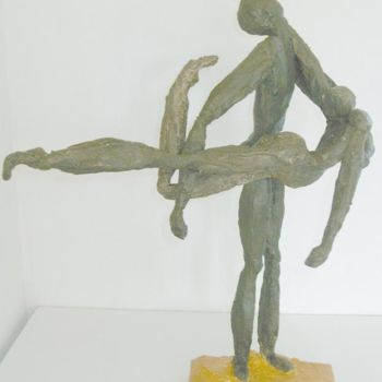 Sculpture intitulée "Couple" par S Eymond Laritaz, Œuvre d'art originale, Métaux