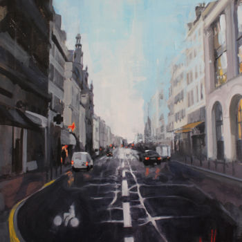 绘画 标题为“Paris faubourg St M…” 由Harold Aupetit, 原创艺术品
