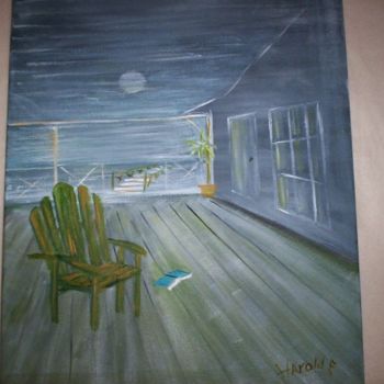 Painting titled "Bay View" by Harold Messler, Original Artwork, Other