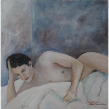 Painting titled "Good Morning" by Harriet Jameson Pellizzari, Original Artwork, Oil