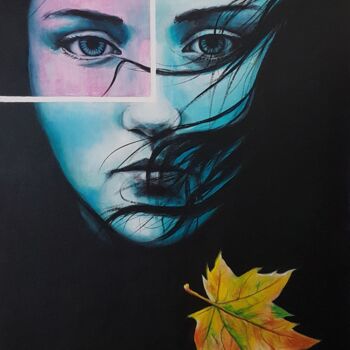 Peinture intitulée "Autumn" par Harun Ayhan, Œuvre d'art originale, Acrylique