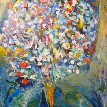 Pintura titulada "Райское дерево план…" por Dr Hasai Aliev, Obra de arte original, Otro