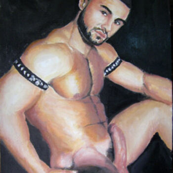 Painting titled "Sagat" by Daniel R Drew, Original Artwork