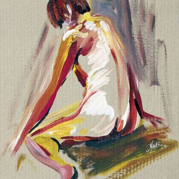 Peinture intitulée "Et vous.jpg" par Stéphane Hauton (O), Œuvre d'art originale, Acrylique