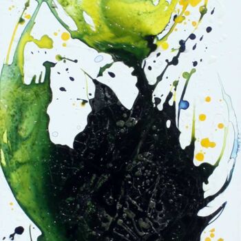 Dessin intitulée "De la terre à l'arô…" par Stéphane Hauton (O), Œuvre d'art originale, Aquarelle
