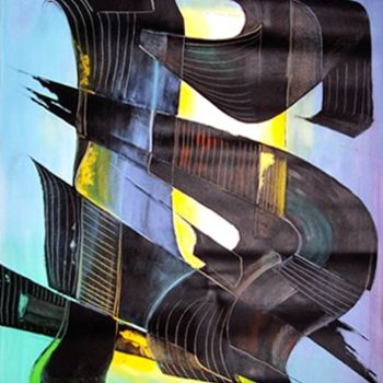 Peinture intitulée "KALIGRAPH" par Hay Màté, Œuvre d'art originale