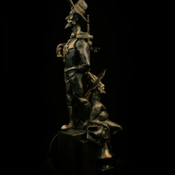 Скульптура под названием "Don Quixote" - Hayk Hovhannisyan, Подлинное произведение искусства, Бронза