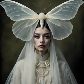 Digital Arts titled "Queen of Lies" by Hazel, Original Artwork, Analog photography
