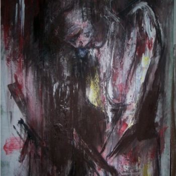 Pittura intitolato "solitude" da Hbron, Opera d'arte originale