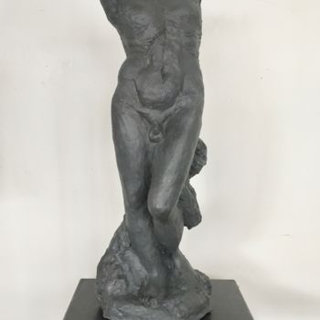 Scultura intitolato "Corpus Statue Sculp…" da Hiam Demeulenaere, Opera d'arte originale, Argilla