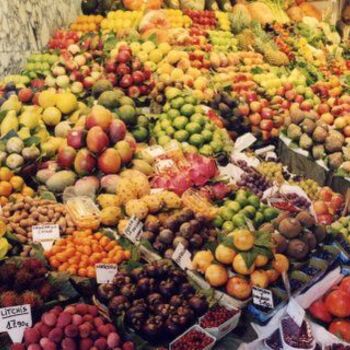 Fotografia intitolato "Fruitmarket" da Heart Art Rebecca, Opera d'arte originale