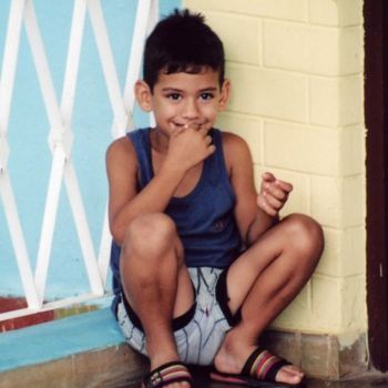 Photography titled "Cuban Boy" by Heart Art Rebecca, Original Artwork