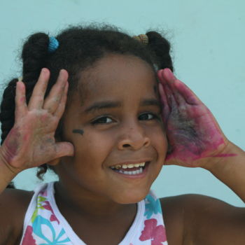 Фотография под названием "Orphanage Brazil gi…" - Heart Art Rebecca, Подлинное произведение искусства