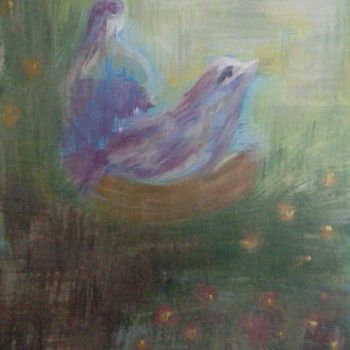 Pintura intitulada "Freedom" por Heba  Abdelaziz, Obras de arte originais