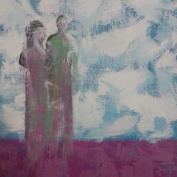 Pittura intitolato "Support" da Heba  Abdelaziz, Opera d'arte originale