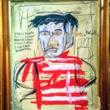Painting titled "Pablo" by Hector O'Kanin, Original Artwork, Acrylic