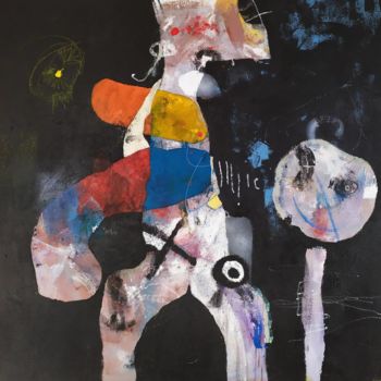 Malerei mit dem Titel "Everything is in va…" von Héctor Glez, Original-Kunstwerk, Acryl