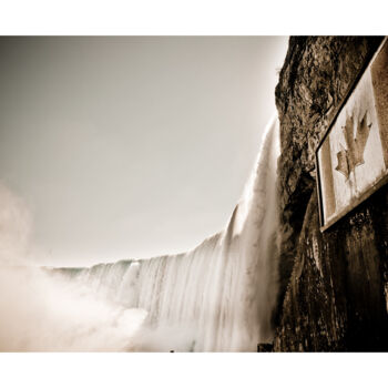 Fotografia intitulada "Niagara Falls "Cana…" por Hégémon Chaignon, Obras de arte originais, Fotografia digital