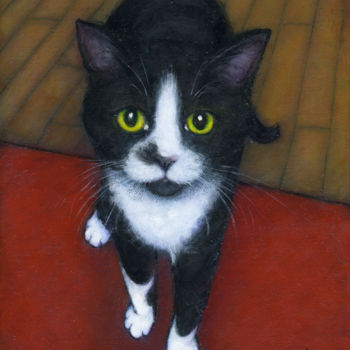 Painting titled "Nellie" by Heidi Shaulis, Original Artwork, Oil