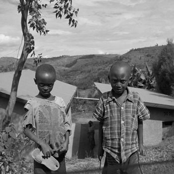 Fotografía titulada "Rwanda, 2017" por Heinz Baade, Obra de arte original, Fotografía analógica