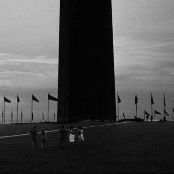 Fotografie mit dem Titel "Washington Monument…" von Heinz Baade, Original-Kunstwerk