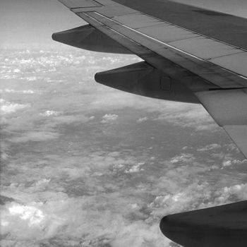Fotografie mit dem Titel "Airplane" von Heinz Baade, Original-Kunstwerk