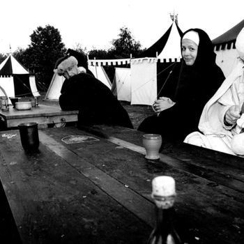 Photographie intitulée "Viking Festival, Sc…" par Heinz Baade, Œuvre d'art originale