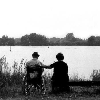 Photographie intitulée "6. "At the River El…" par Heinz Baade, Œuvre d'art originale